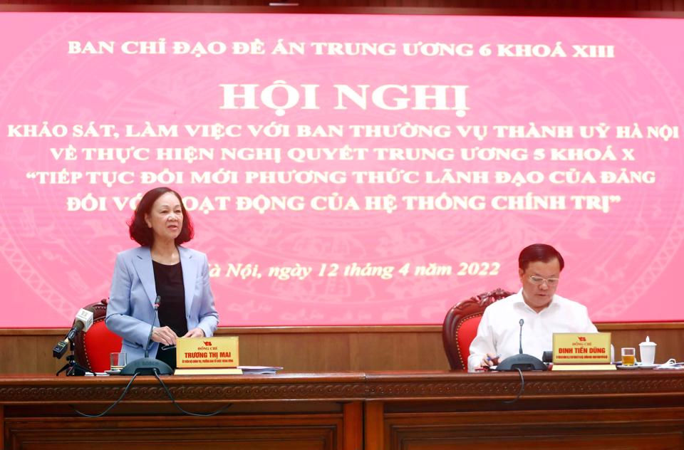 Hà Nội lựa chọn đúng, trúng trọng tâm, trọng điểm, đột phá để giải quyết những vấn đề đặt ra